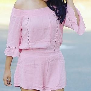 Pink romper